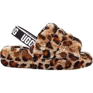 Ugg leopard slides size 8 new